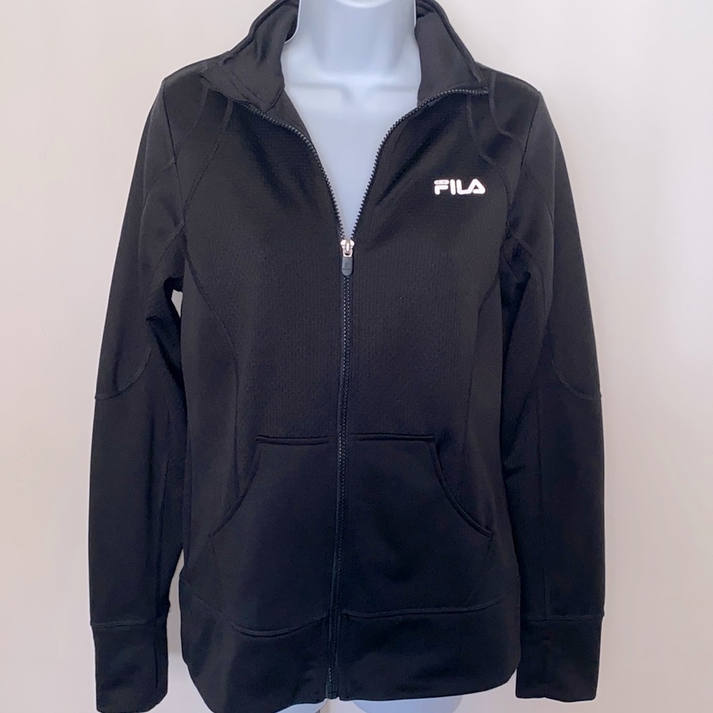 #77 Fila Black Jacket